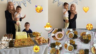 YİĞİT’İN DOĞUM GÜNÜ🥳OĞLUM 3 YAŞINDA 👦🏻İKRAMLIKLAR🎂KISA BİR AÇIKLAMA👍HASTALIĞIM ATAK YAPIYOR [upl. by Eelynnhoj539]