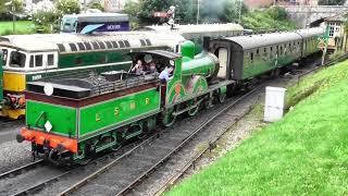 20240924 Swanage Railway Feat LSWR T3 Class No 563 [upl. by Bounds]