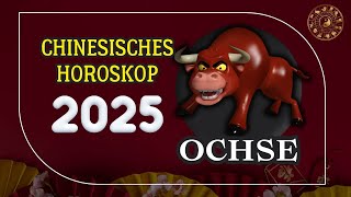 BÜFFEL 2025  CHINESISCHES JAHRESHOROSKOP FÜR 2025 [upl. by Ylsel]