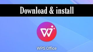 Cara Download WPS Office amp Cara Mengatasi Tidak Bisa instal WPS Office [upl. by Raina]