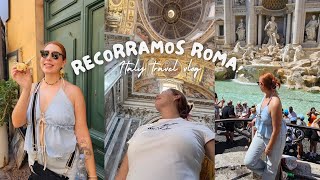 Estamos en Roma Recorriendo las calles y pidiendo mi deseo 🇮🇹✈️  ITALY TRAVEL VLOG [upl. by Dorreg]