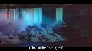 Cinquain quotNiagaraquot by Adelaide Crapsey [upl. by Neehar219]