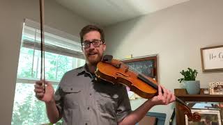 Franz Wohlfahrt Op45 Violin Etude no 6 from Book 1 by Violinexplorer [upl. by Kipp917]