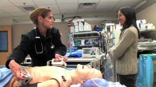 Simulation center helps close the gap between classroom learning and patient care [upl. by Dash]