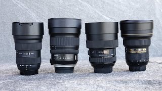 Wide Angle Lens Showdown  Nikon vs Sigma vs Tamron vs Tokina [upl. by Notnirb961]