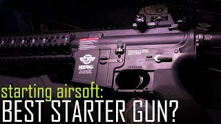 Starting Airsoft The Best Starter Gun  Ep1 What Rifle amp Intro the Upgrade Challenge [upl. by Yolanthe264]