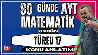 🟥 TÜREV 17 ✅ Türevin Geometrik Yorumu  80 Günde AYT Matematik  AYT Matematik Kampı [upl. by Bega]