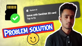 Issue with SD CARD Tap to Fix Problem 100 solution video [upl. by Sivert882]