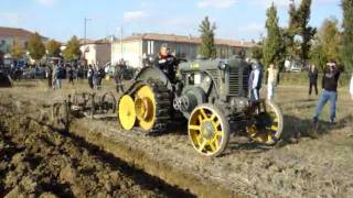 Aratura con trattori testacalda Landini Orsi alla Fiera di San Simone 2011 a Mirabello FE [upl. by Weintrob]