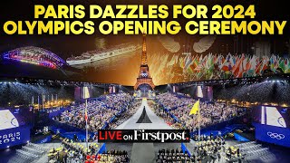 Paris Olympics 2024 LIVE Paris Welcomes the World in Groundbreaking Opening Ceremony on the Seine [upl. by Xuaeb]