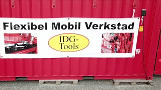 IDGTools Verkstadscontainer [upl. by Heshum]