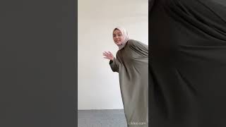 Halsa Abaya abaya dress hijabfashion busanamuslimah [upl. by Ssidnak]