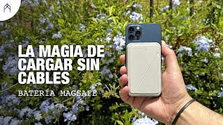 Batería MagSafe para iPhone Carga inalámbrica y soporte para contenido [upl. by Bellina]