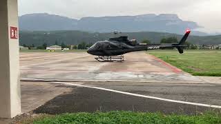 H125 Startup and Takeoff Bolzano BZO [upl. by Coward]