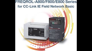 Mitsubishi Electric TechTalk Inverter E800F800A800 series for CCLink IE Field Network Basic [upl. by Adnolaj]