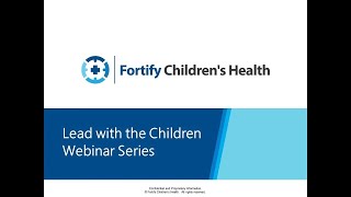 Lead with the Children Webinar Series HEDIS Measures [upl. by Ellivnarg275]