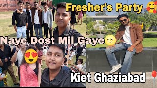 Freshers Party Kiet 2K23😍Frescos23🥳Deepanshu Agarwal Vlogs [upl. by Leighton526]