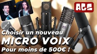 Choisir un micro studio pour le chant à moins de 500€ [upl. by Ulphiah]