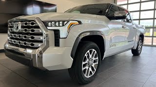 Wanda’s 2023 Toyota Tundra 1794 4x4  Wind Chill Pearl w Saddle Tan Leather [upl. by Crysta]