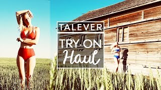 TRY ON HAUL  NEW Talevercom [upl. by Natanoj]