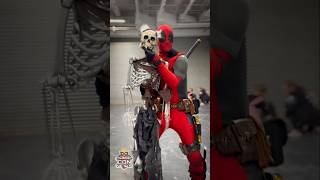 Deadpool and Wolverine Baby Bye bye bye dance shorts deadpool marvel cosplay dance [upl. by Yblocaj]