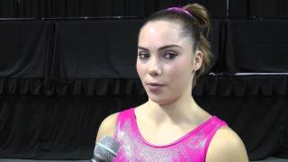 McKayla Maroney Interview  2013 Secret US Classic [upl. by Naillimxam340]