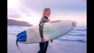 Surfing Widemouth Bay Cornwall [upl. by Anilorac]