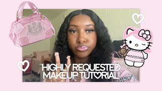 highly requested makeup tutorial realistic 🎀 [upl. by Onfre858]