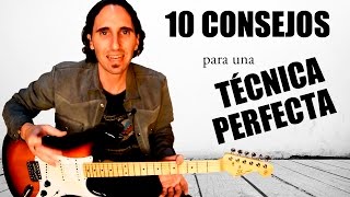 10 Consejos Para Lograr Una Técnica Perfecta En Guitarra Eléctrica por Mario Freiria TCDG [upl. by Elvin]