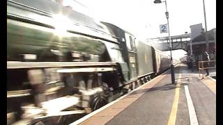 60163 Tornado Storming Grantham Station [upl. by Pepito84]