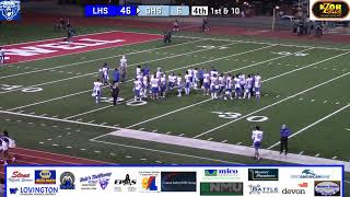 Lovington Football at Goddard [upl. by Dustman]