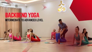 Intermediate To Advanced Level Backbend Yoga Practice With Yoghul [upl. by Otsuj]