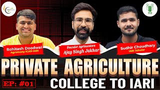 Why IARI is No 1 for Agriculture Students IARI Admission and Best Subjects  AgriMentors Show 01 [upl. by Ecital]