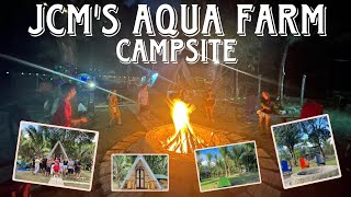 JCMS AQUAFARM OVERNIGHT CAMPING NEW CAMPSITE  CAYABU TANAY RIZAL  NOT CROWDED CAMPSITE [upl. by Nnayrb921]