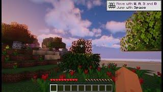 Minecraft Gameplay  Sildurs Vibrant shaders v151 ExtremeVolumetric lighting [upl. by Avir]