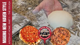 Making New Haven Style Pizza at Home – Part 1 The Best New Haven Pizza Dough Recipe [upl. by Jon]