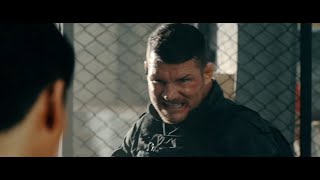 Exclusive First Look Michael Bisping vs Tiger Chen Fight Scene From ‘Triple Threat’ [upl. by Corwun]