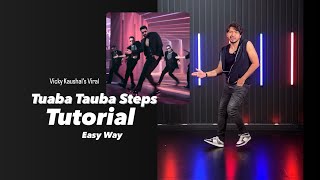 Husn Tera Tauba Tauba Dance Tutorial in Easy Way  Vicky Patel Dance [upl. by Adnotal]