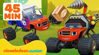 Blaze et les Monster Machines  Blaze se transforme pour faire des livraisons  Nickelodeon Jr [upl. by Bellew]