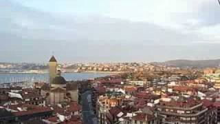 Las Arenas y Getxo desde el puente colgante [upl. by Ellord]