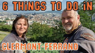 6 things to do in ClermontFerrand France  Quazy Rides Volcanoes of the Auvergne motorcycle tour [upl. by Hewart]