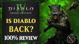 Diablo 4 Vessel of Hatred REVIEW  Is Diablo 4 Back Should you play Expansion Review [upl. by Kcirdde]