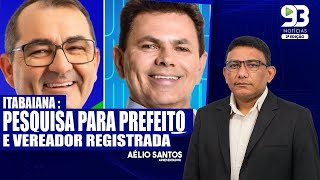 EXCLUSIVO Renúncia de AGUINALDO DE VERSONúmeros de pesquisa para VEREADOR e PREFEITO em Itabaiana [upl. by Terrena]