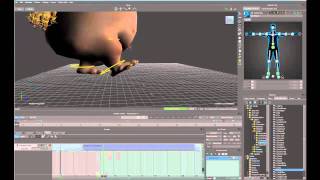 Looping Walk Cycle in MotionBuilder [upl. by Izabel]