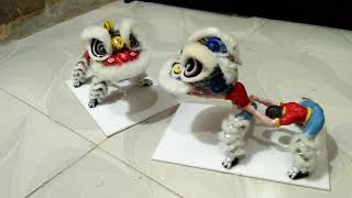 Lion dance figure [upl. by Atinehc418]