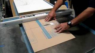 Cutting Acrylic Sheet with a table saw [upl. by Nilyam143]