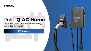 TOPDON PulseQ AC Home  EV Charger [upl. by Akemahc878]