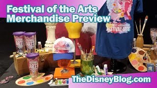 EPCOT Festival of the Arts 2019 Merchandise Lineup [upl. by Naimaj33]