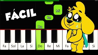 « 𝐓𝐔 𝐄𝐑𝐀𝐒 𝐐𝐔𝐈𝐄𝐍 » 𝐌𝐈𝐊𝐄𝐂𝐑𝐀𝐂𝐊  NOTAS  TUTORIAL para PIANO  FÁCIL  EASY [upl. by Arata]