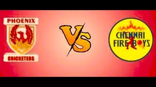 Phoenix Cricketers vs Chennai Fire Boys PC vs CFB Live Score Final KCC Emerging T20  Live Cricket [upl. by Birdella]